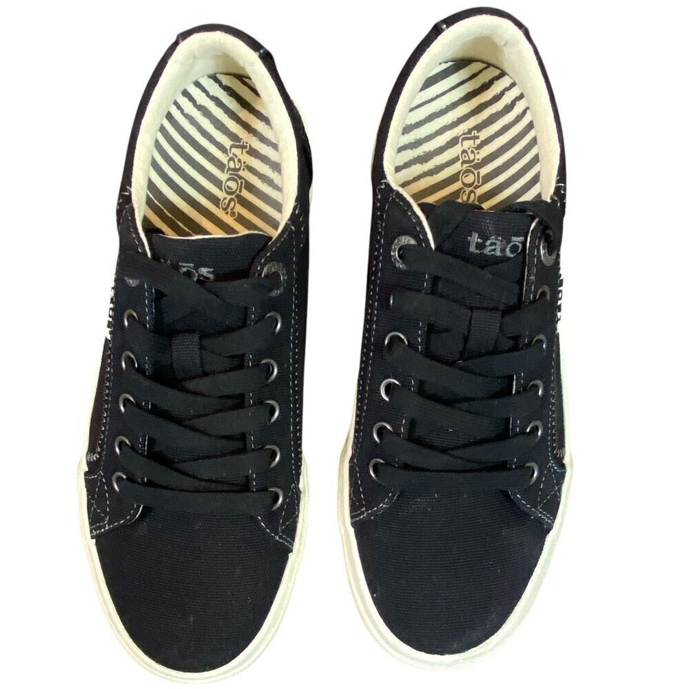 TAOS Women's Plim Soul Platform Comfort Sneakers Sz 7‎ Black #103V